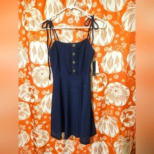XS Spechless Navy Dress